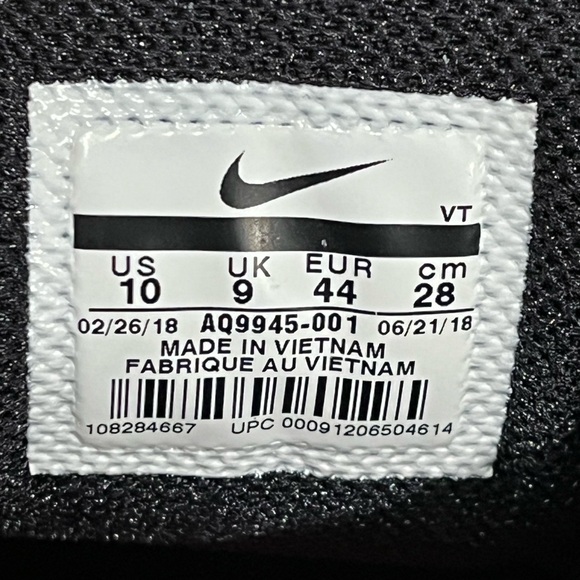 NIKE SKEPTA X AIR MAX DELUXE 'NEVER SLEEP ON TOUR' AQ9945-001 Size 10 - Picture 16 of 16